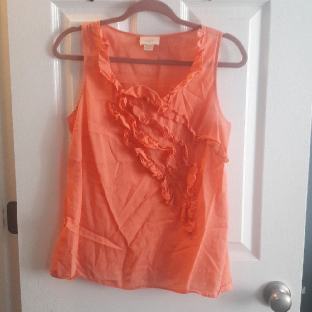 LOFT peach tank top